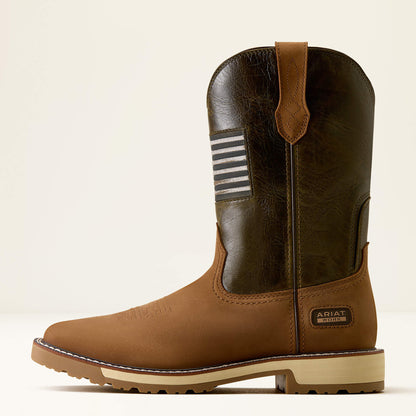 Ariat Activator Patriot Wide Square Toe Work Boot