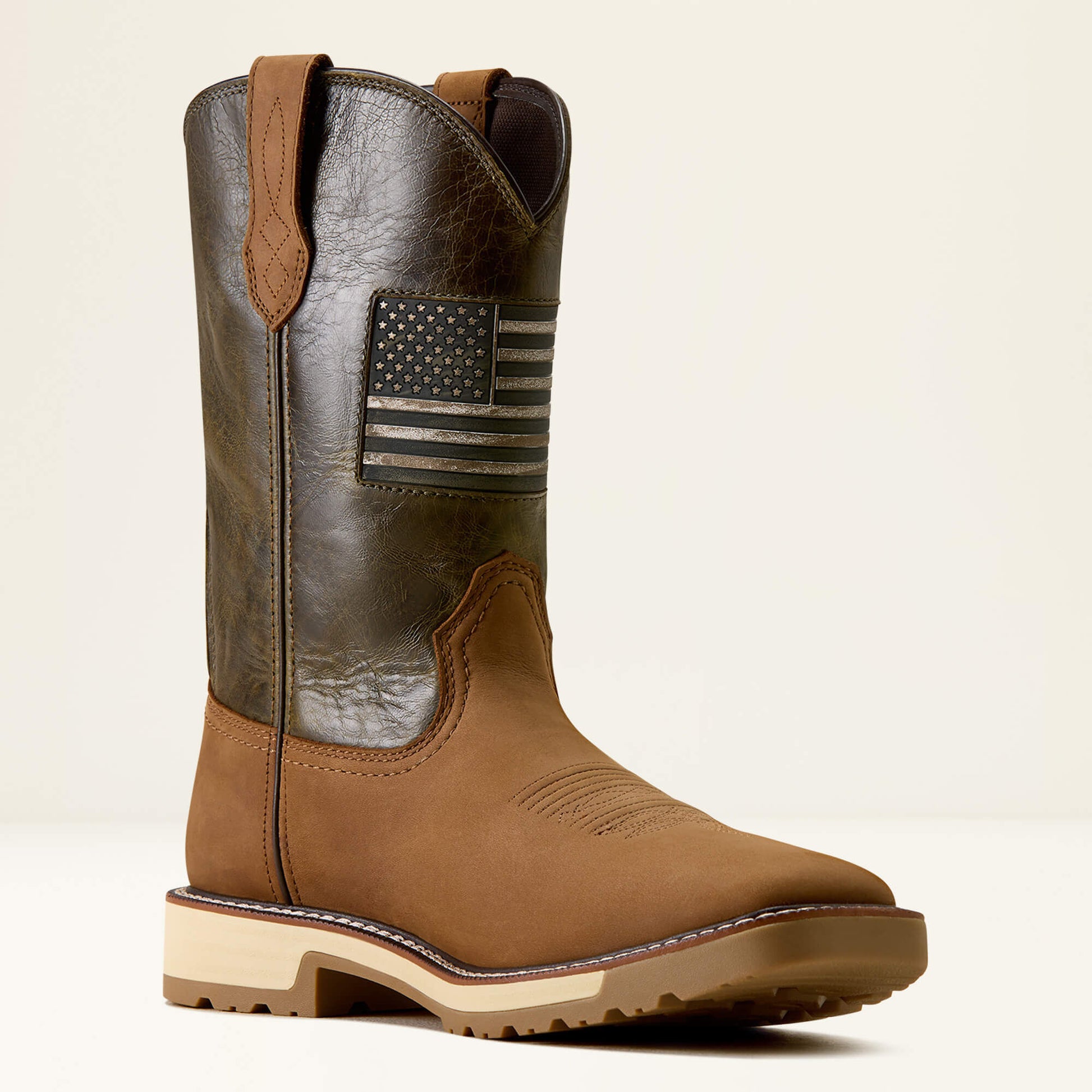 Ariat Activator Patriot Wide Square Toe Work Boot