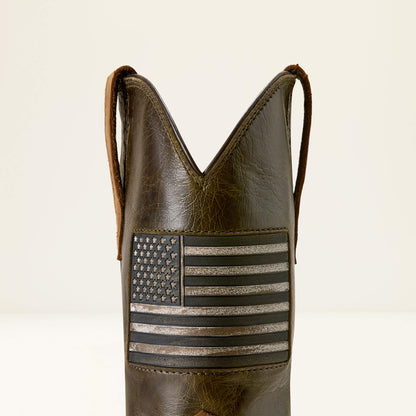Ariat Activator Patriot Wide Square Toe Work Boot