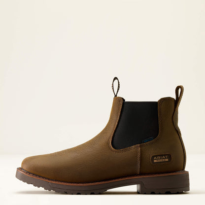 Ariat Activator Chelsea Waterproof Wide Square Toe Work Boot