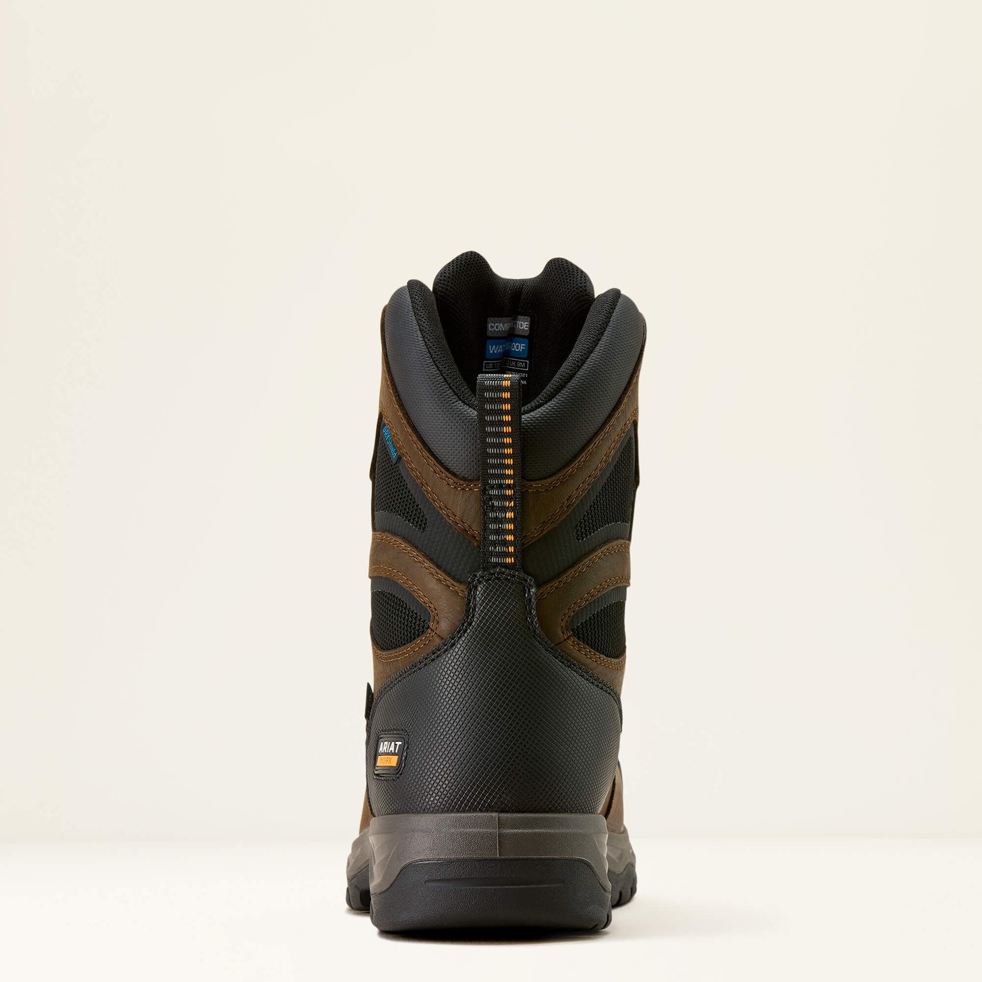 Ariat Turbo DuraTread 8" Waterproof Carbon Toe Work Boot
