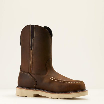 Ariat Rebar Lift Pull On Moc Toe Composite Toe Work Boot