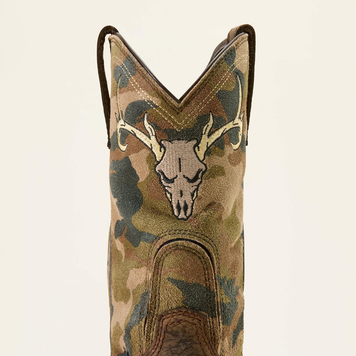 Ariat Groundbreaker Antler Waterproof Wide Square Toe Work Boot