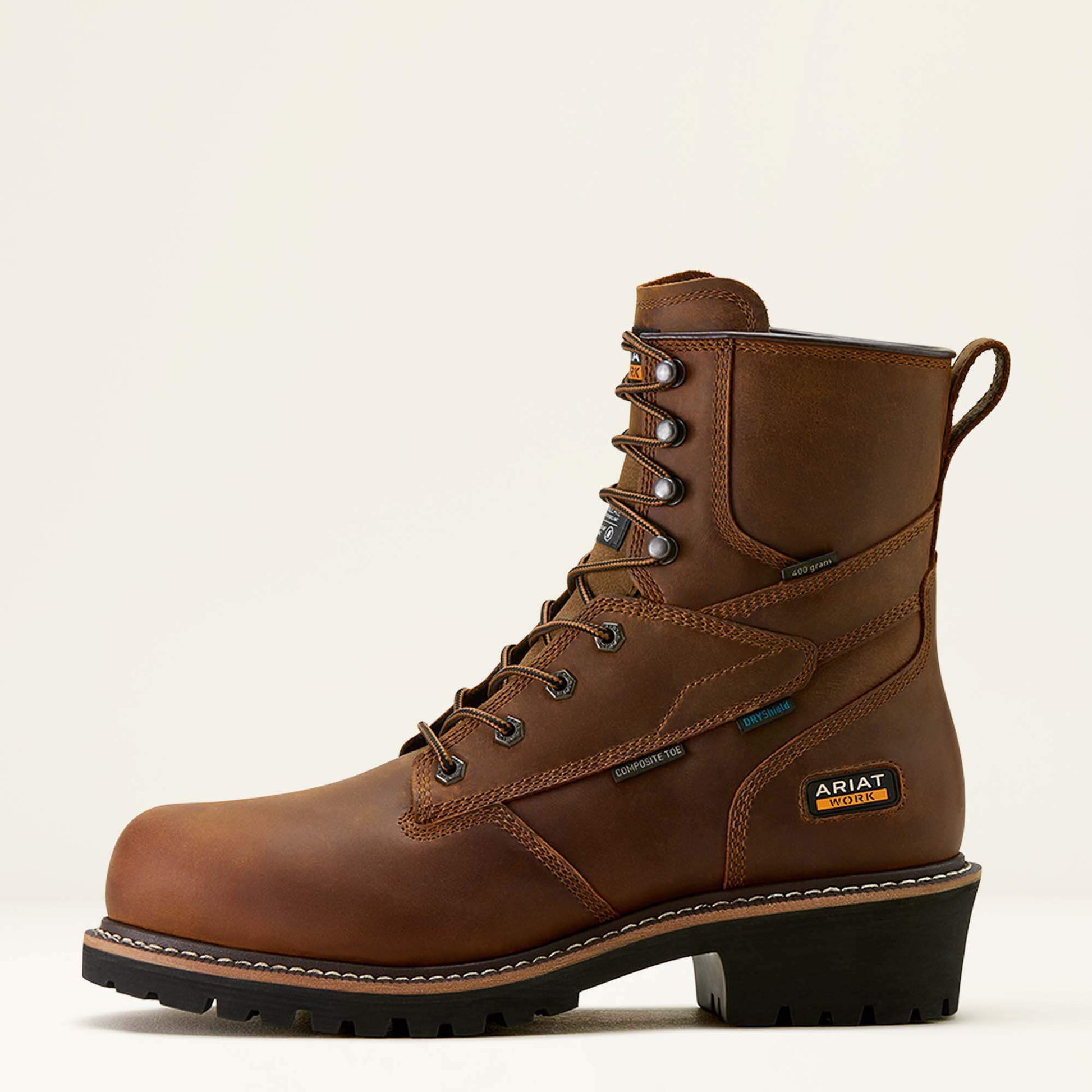 Ariat Logger Shock Shield Waterproof Insulated Composite Toe Work Boot