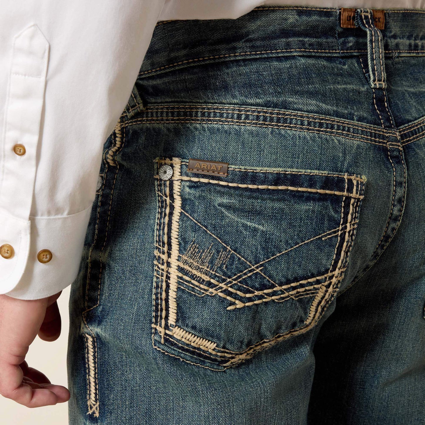 Ariat M5 Slim Ridgeline Stackable Straight Leg Jean