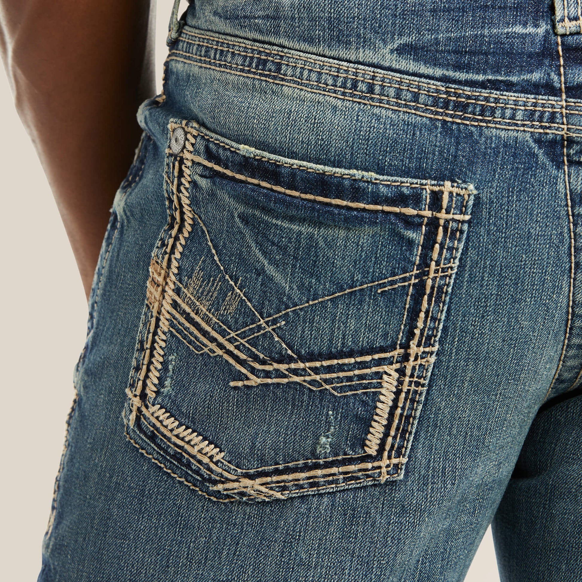Ariat M5 Slim Ridgeline Stackable Straight Leg Jean