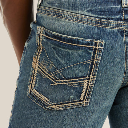 Ariat M5 Slim Ridgeline Stackable Straight Leg Jean