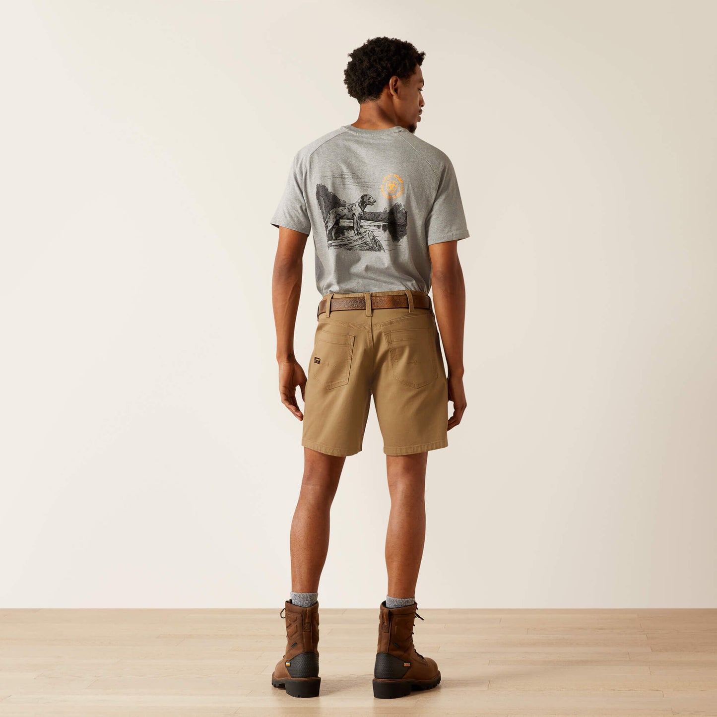 Ariat Rebar DuraStretch Made Tough 8" Short