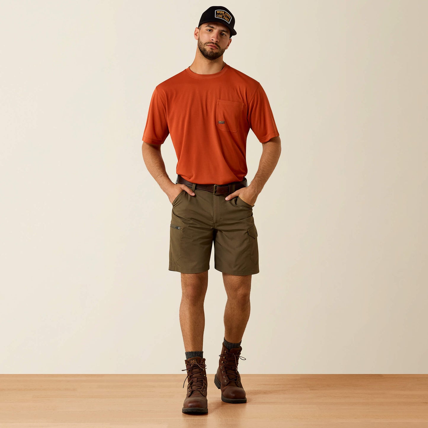 Ariat Rebar WorkFlow Ultralight 9" DuraStretch Shorts