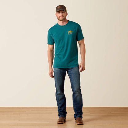 Ariat Ariat Bison Wander Flag Classic Fit T-Shirt