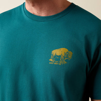 Ariat Ariat Bison Wander Flag Classic Fit T-Shirt