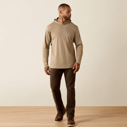 Ariat Rebar Sunblocker Outdoor Hooded Classic Fit Long Sleeve T-Shirt