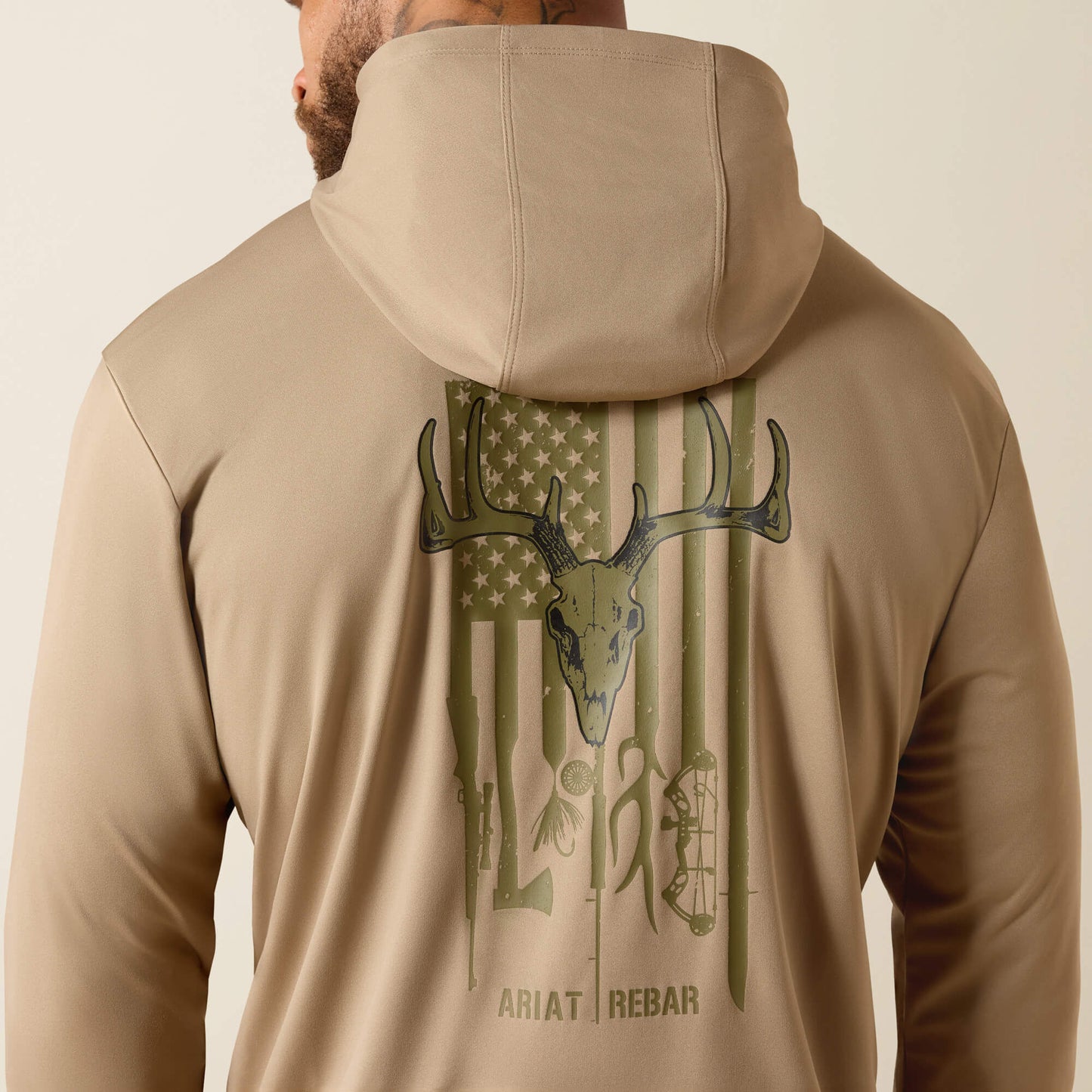 Ariat Rebar Sunblocker Outdoor Hooded Classic Fit Long Sleeve T-Shirt