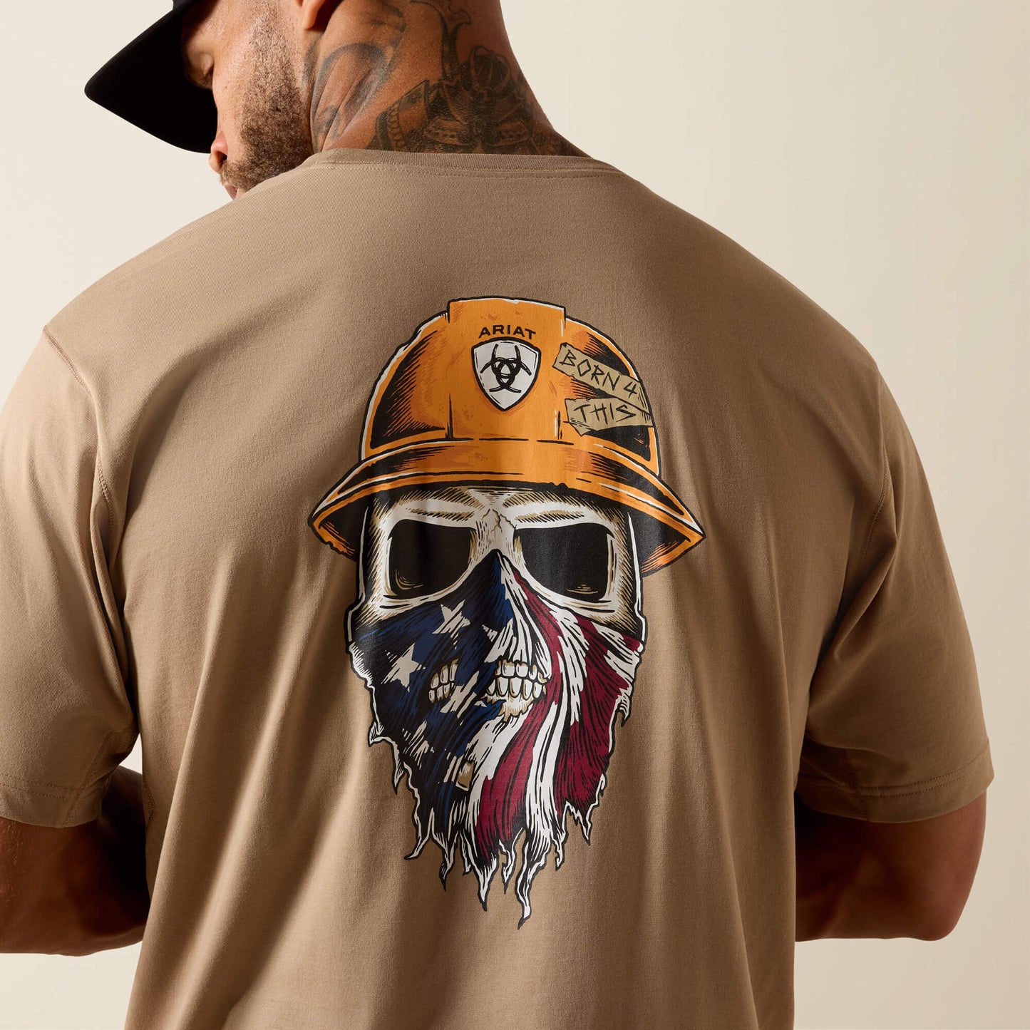 Ariat Rebar Workman Born For This T-Shirt