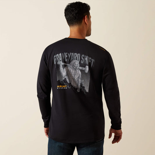 Ariat Rebar Workman Graveyard T-Shirt
