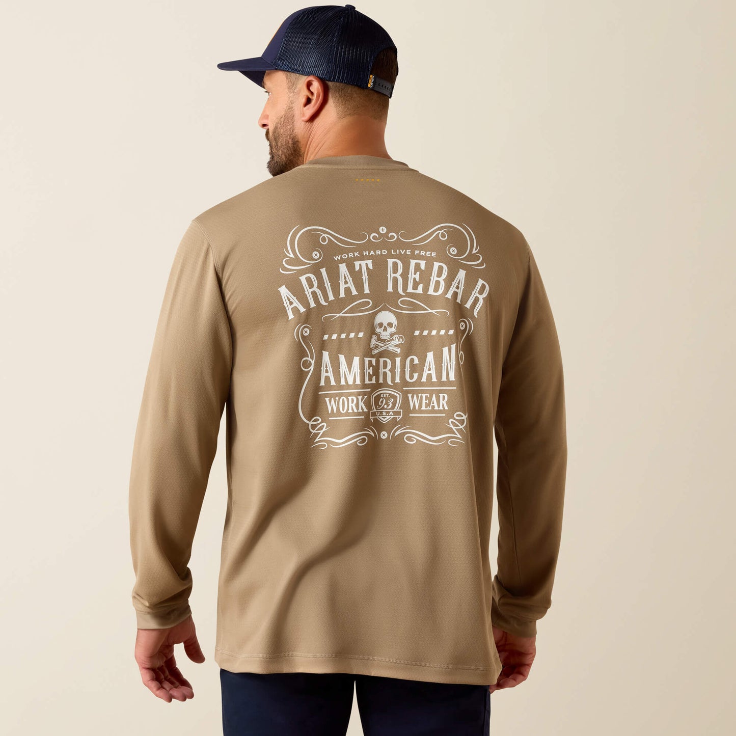 Ariat Rebar Heat Fighter Label Long Sleeve T-Shirt