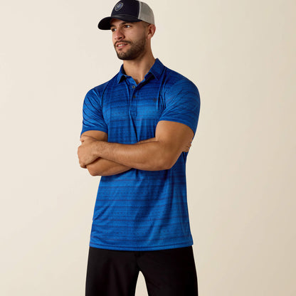 Ariat All Over Print Fitted Polo