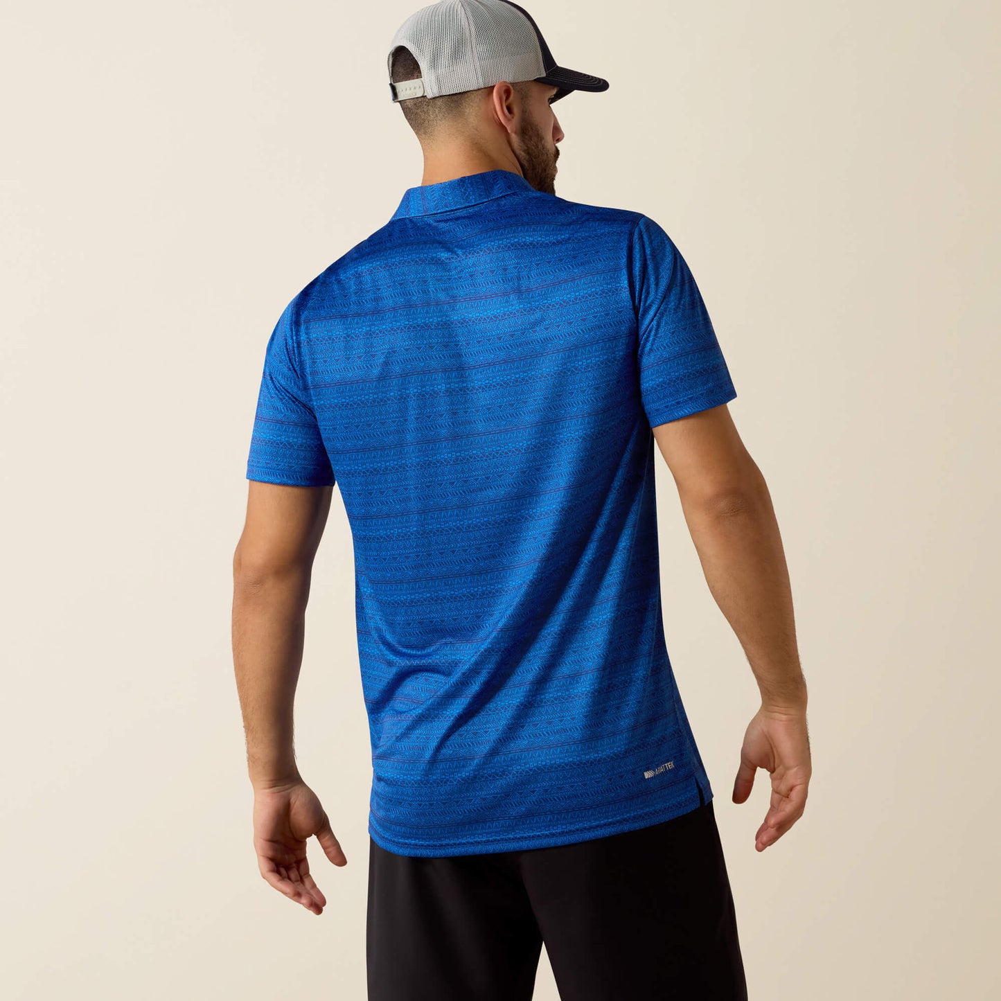 Ariat All Over Print Fitted Polo