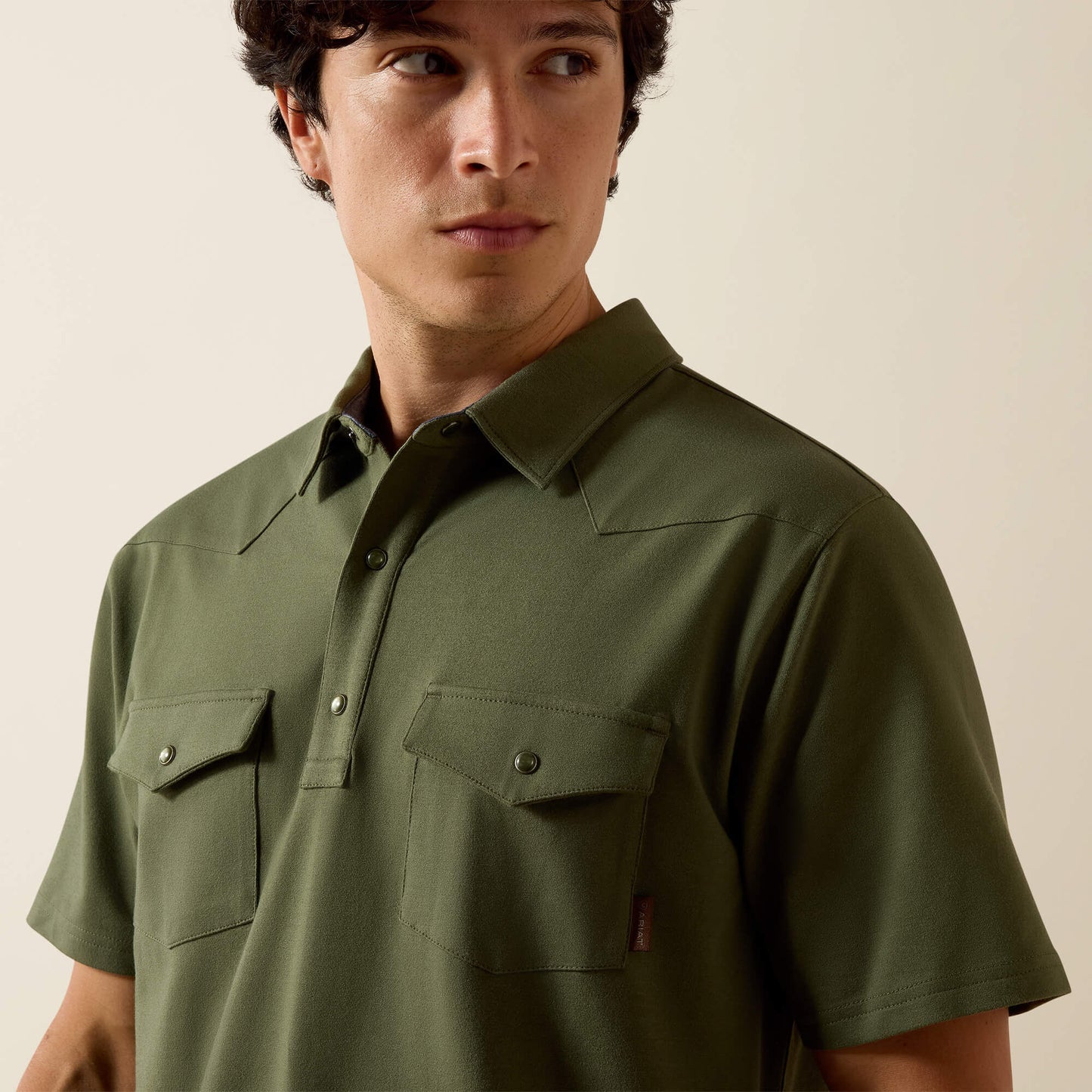 Ariat Retro Western Snap Polo