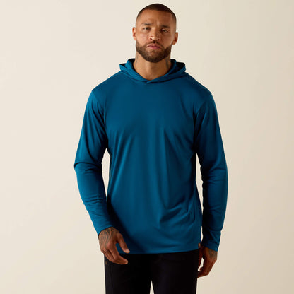 Ariat Rebar Sunblocker Outdoor Hooded Classic Fit Long Sleeve T-Shirt