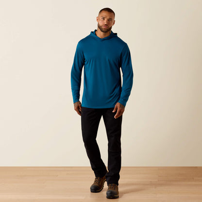 Ariat Rebar Sunblocker Outdoor Hooded Classic Fit Long Sleeve T-Shirt