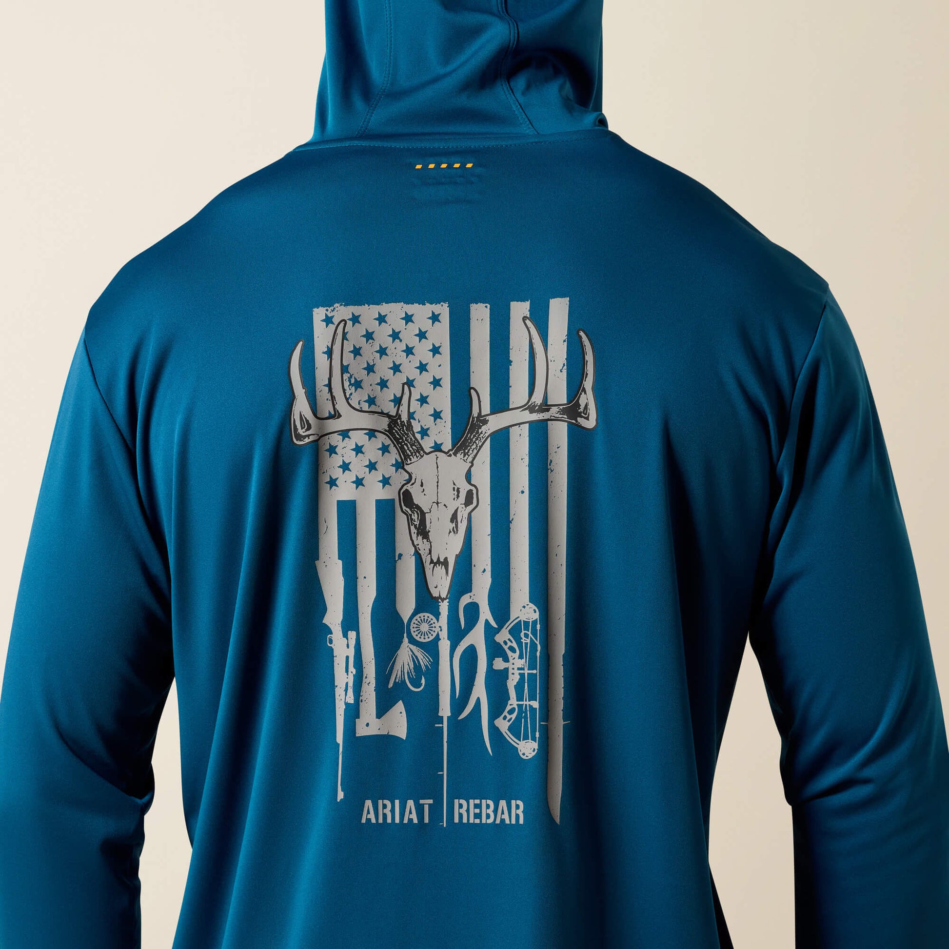 Ariat Rebar Sunblocker Outdoor Hooded Classic Fit Long Sleeve T-Shirt