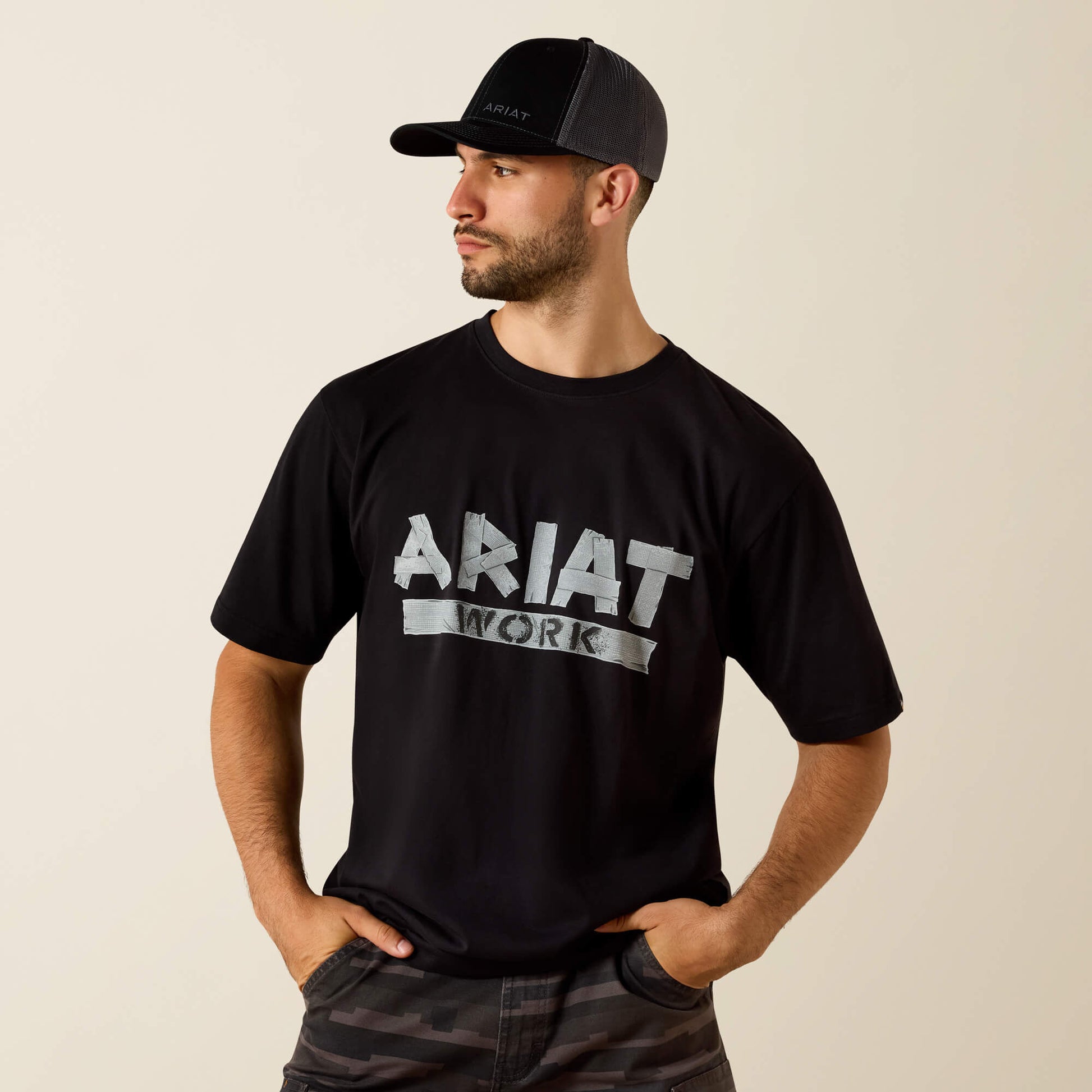 Ariat Rebar Cotton Strong Duct Logo T-Shirt