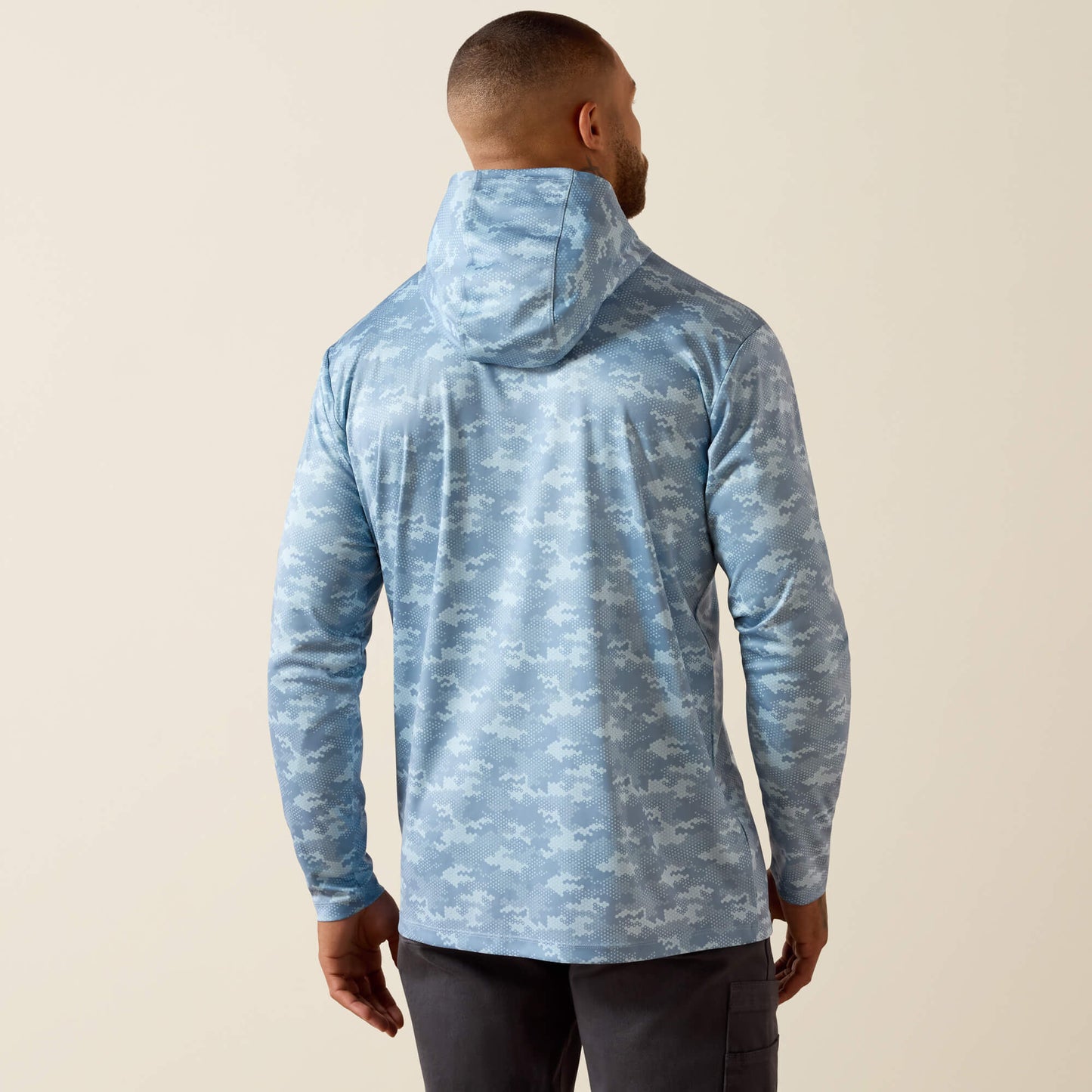 Ariat Rebar Sunblocker Printed Craft Hooded Long Sleeve T-Shirt