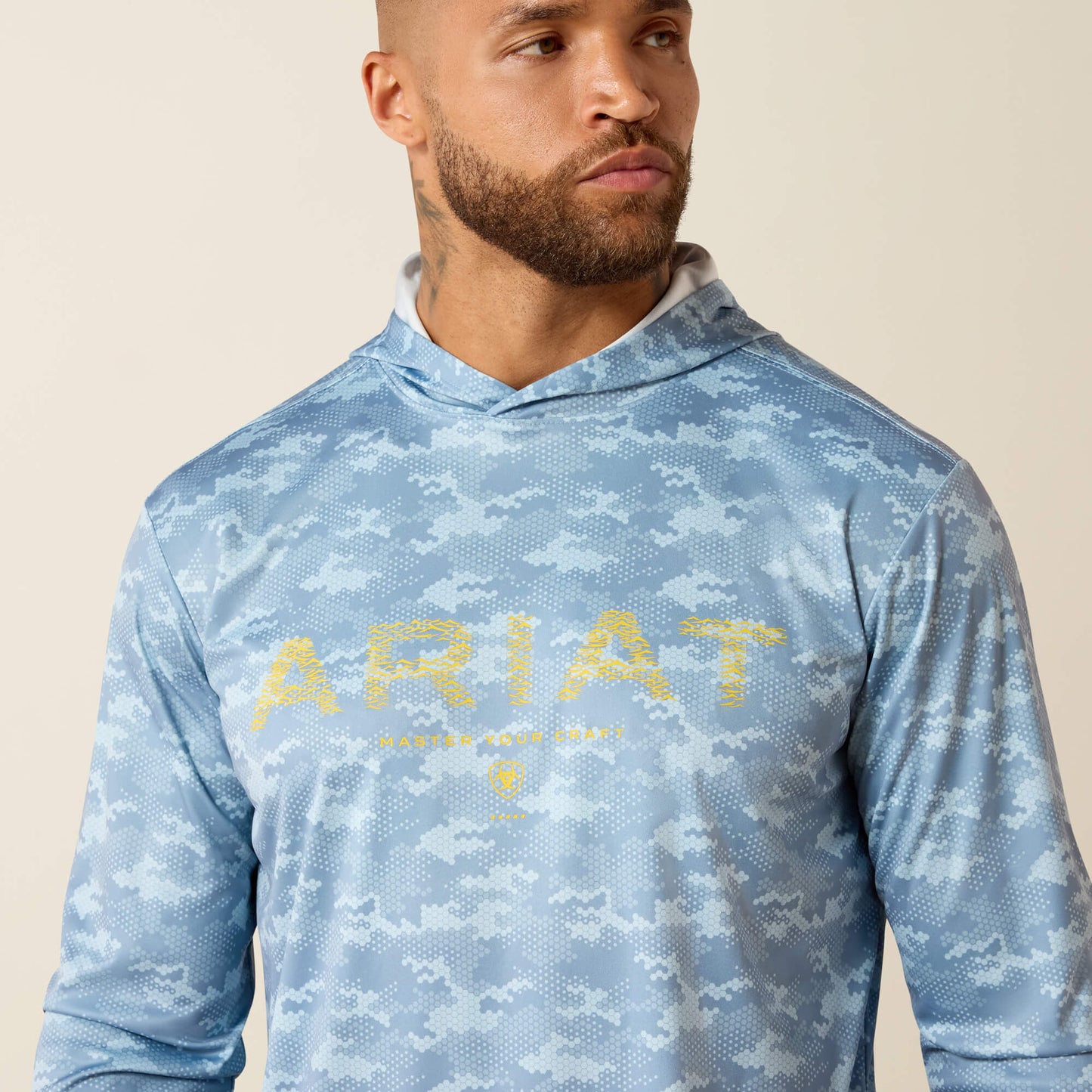 Ariat Rebar Sunblocker Printed Craft Hooded Long Sleeve T-Shirt