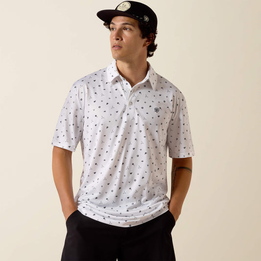 Ariat All Over Print Polo