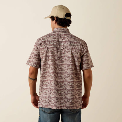 Ariat Printed VentTEK Western Yoke Classic Fit Snap Shirt