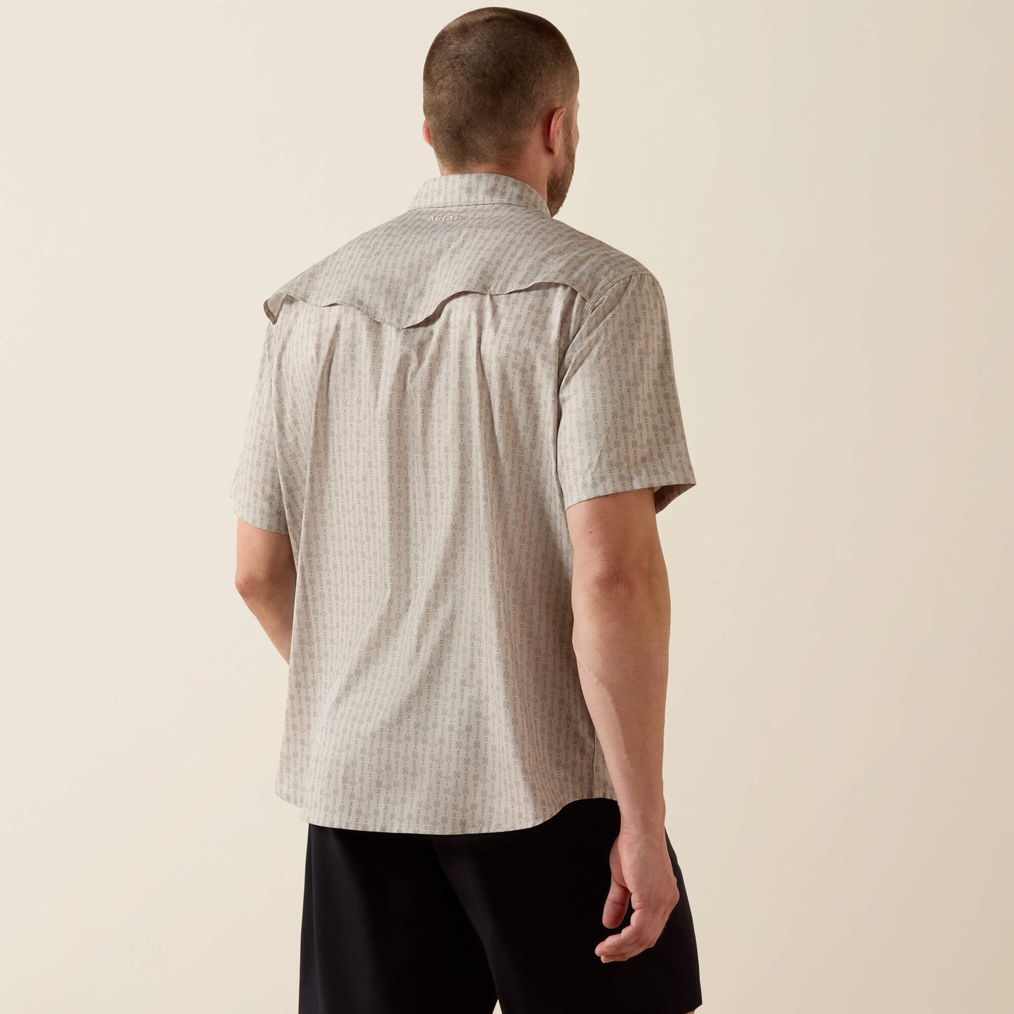 Ariat Printed Western VentTEK Classic Fit Snap Shirt