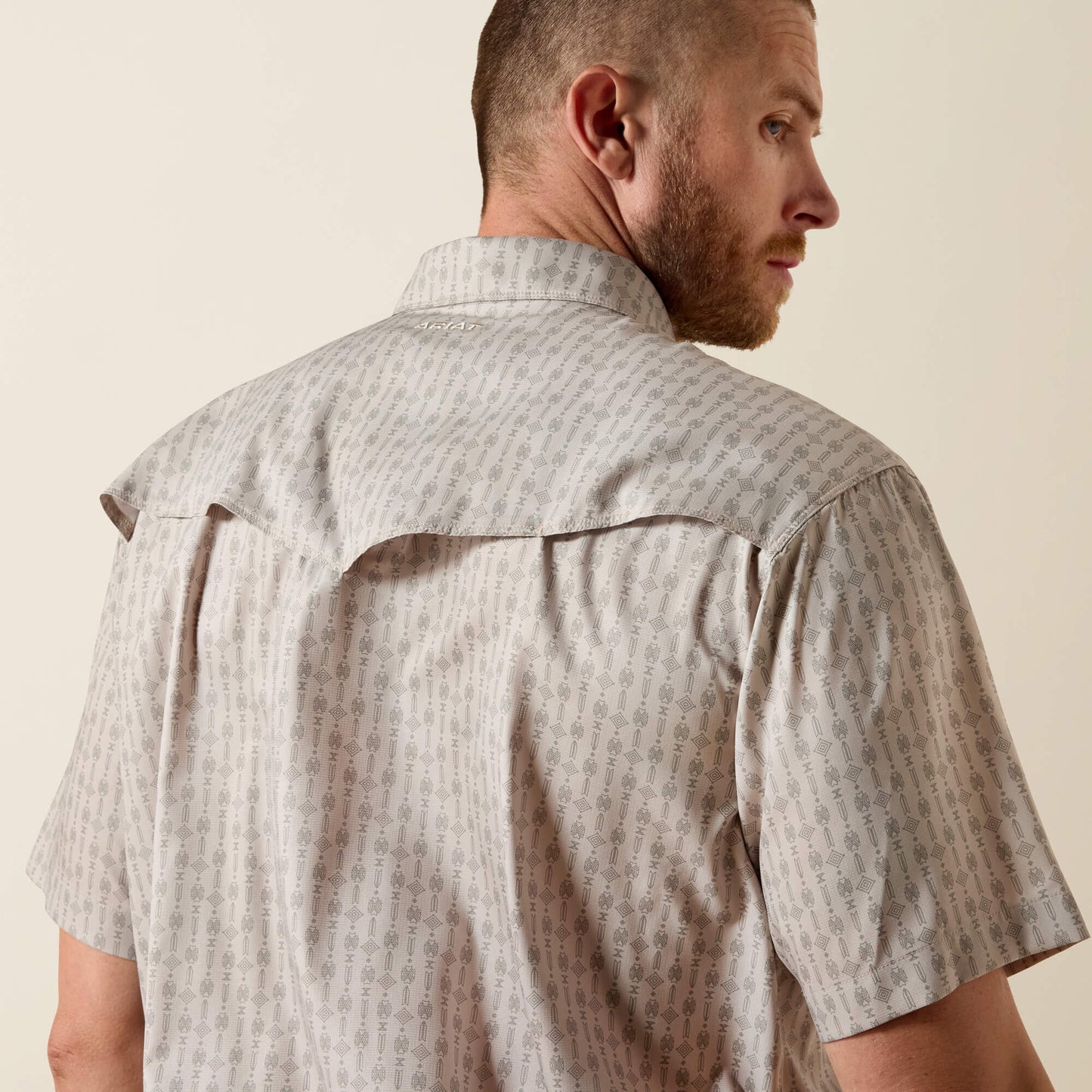 Ariat Printed Western VentTEK Classic Fit Snap Shirt