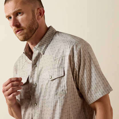 Ariat Printed Western VentTEK Classic Fit Snap Shirt
