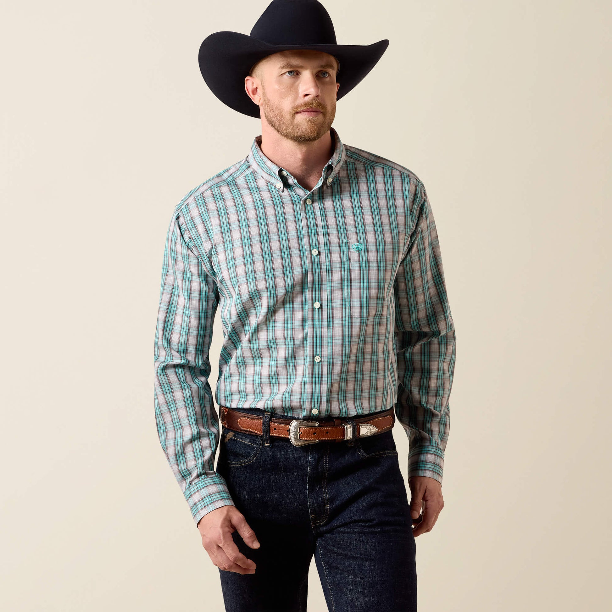 Ariat Wrinkle Free Wolfe Classic Fit Shirt
