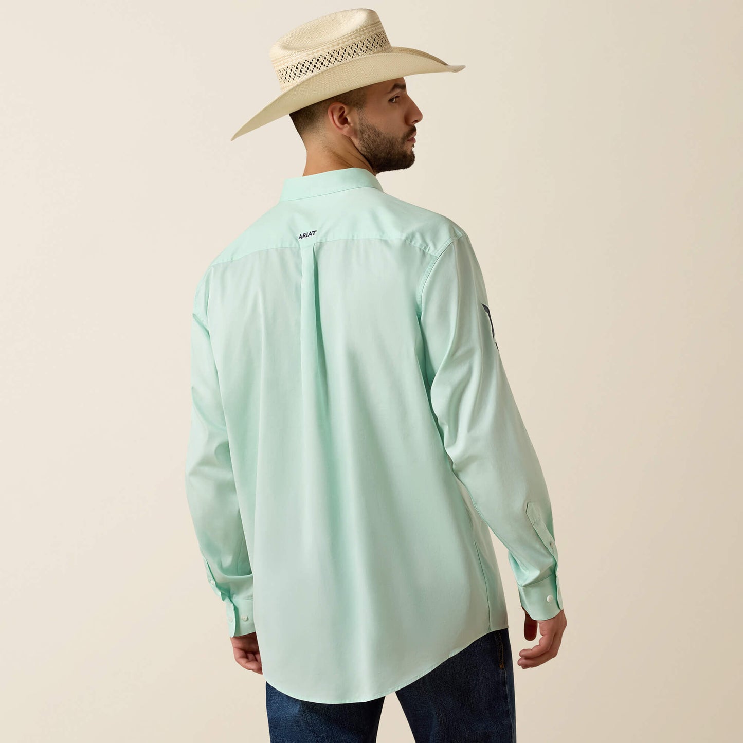 Ariat Team Logo Lightweight Twill Classic Fit Shirt