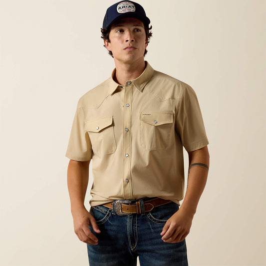 Ariat FrontierTough VentTEK Western Fitted Snap Shirt