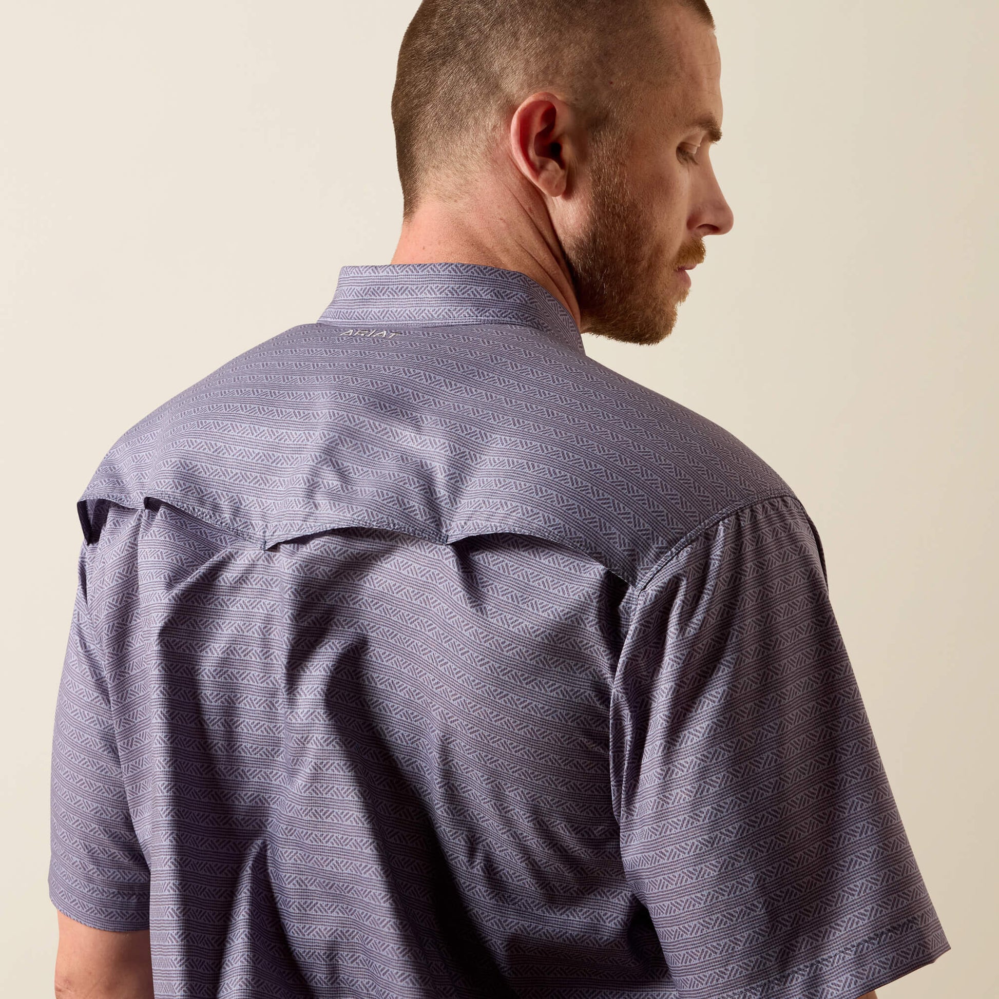 Ariat Printed Western VentTEK Classic Fit Snap Shirt