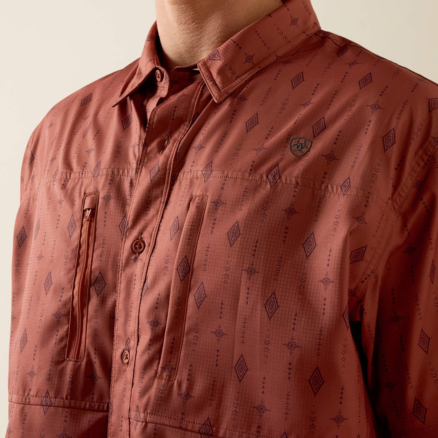 Ariat Printed VentTEK Classic Fit Shirt