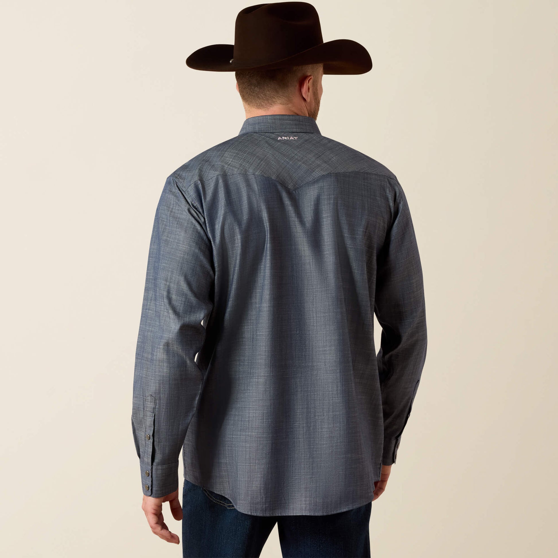 Ariat Wrinkle Free Refined Slub Classic Fit Shirt