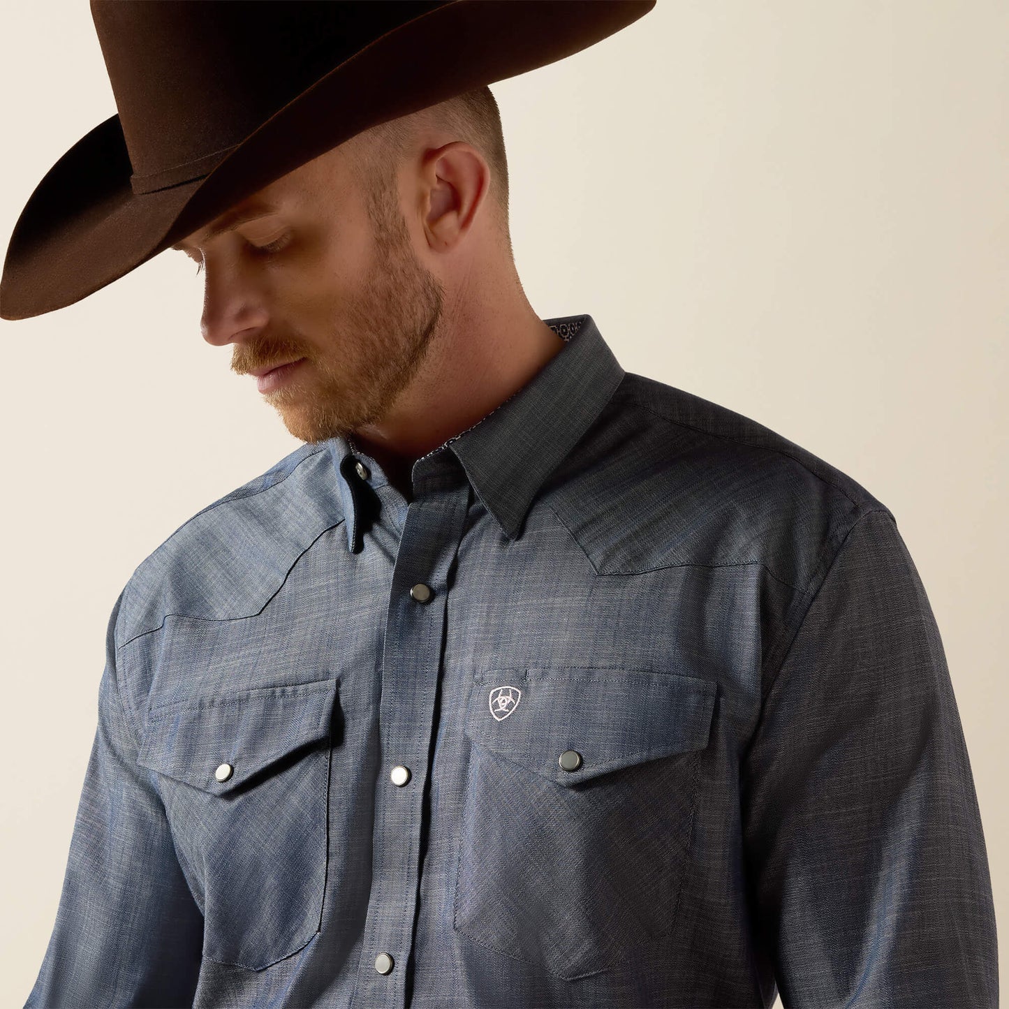 Ariat Wrinkle Free Refined Slub Classic Fit Shirt