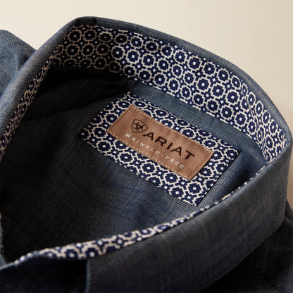 Ariat Wrinkle Free Refined Slub Classic Fit Shirt
