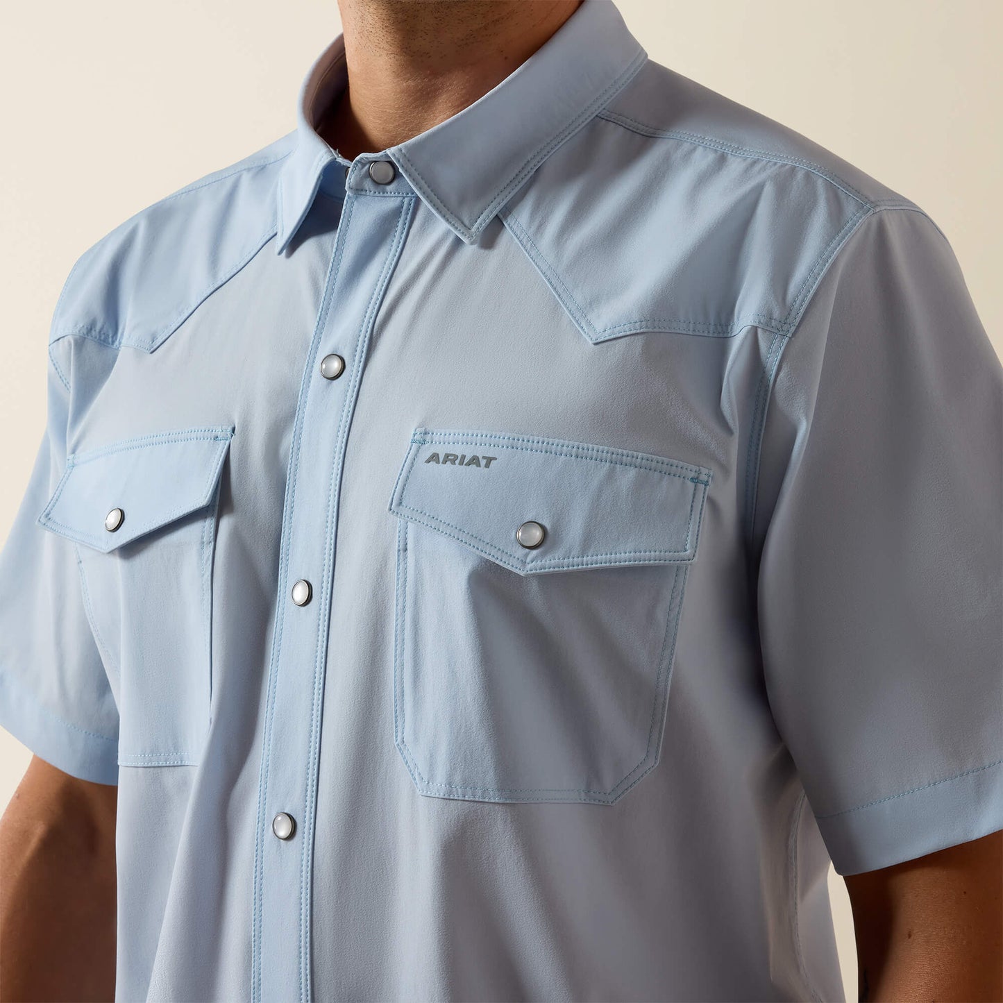 Ariat FrontierTough VentTEK Western Fitted Snap Shirt