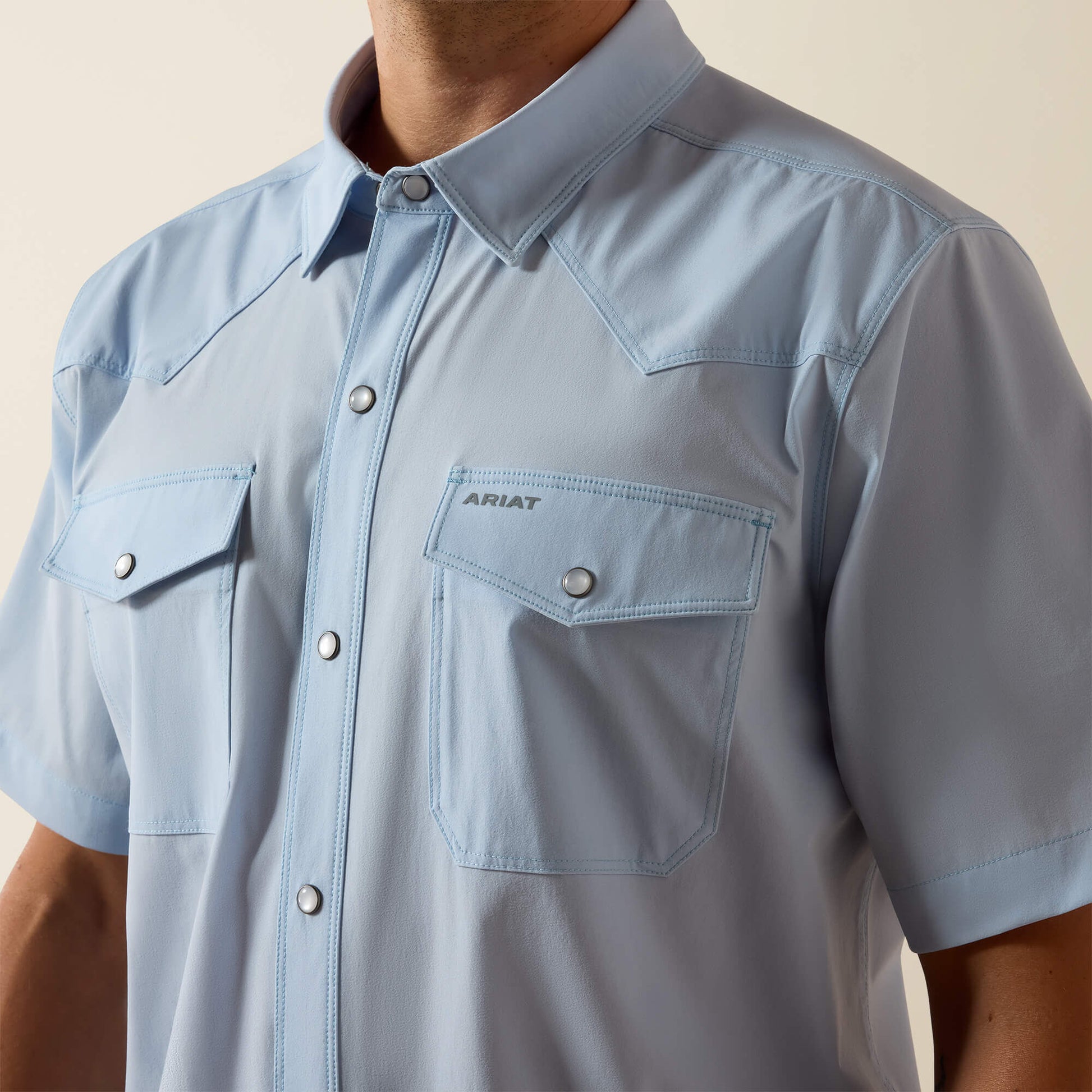 Ariat FrontierTough VentTEK Western Fitted Snap Shirt