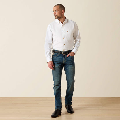 Ariat Solid Twill Fitted Shirt