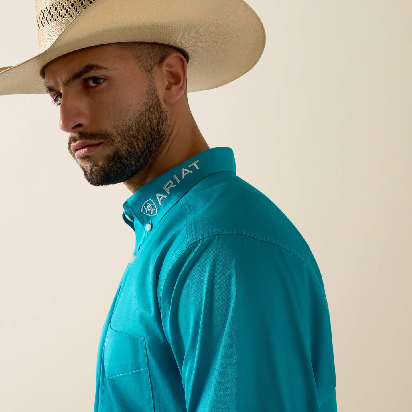 Ariat Team Logo Lightweight Twill Classic Fit Shirt