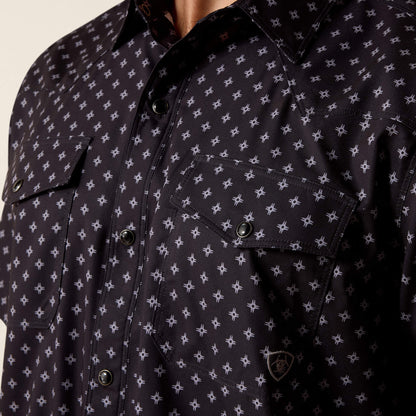 Ariat Printed VentTEK Western Fitted Snap Shirt