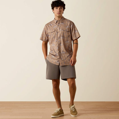 Ariat Printed VentTEK Western Fitted Snap Shirt