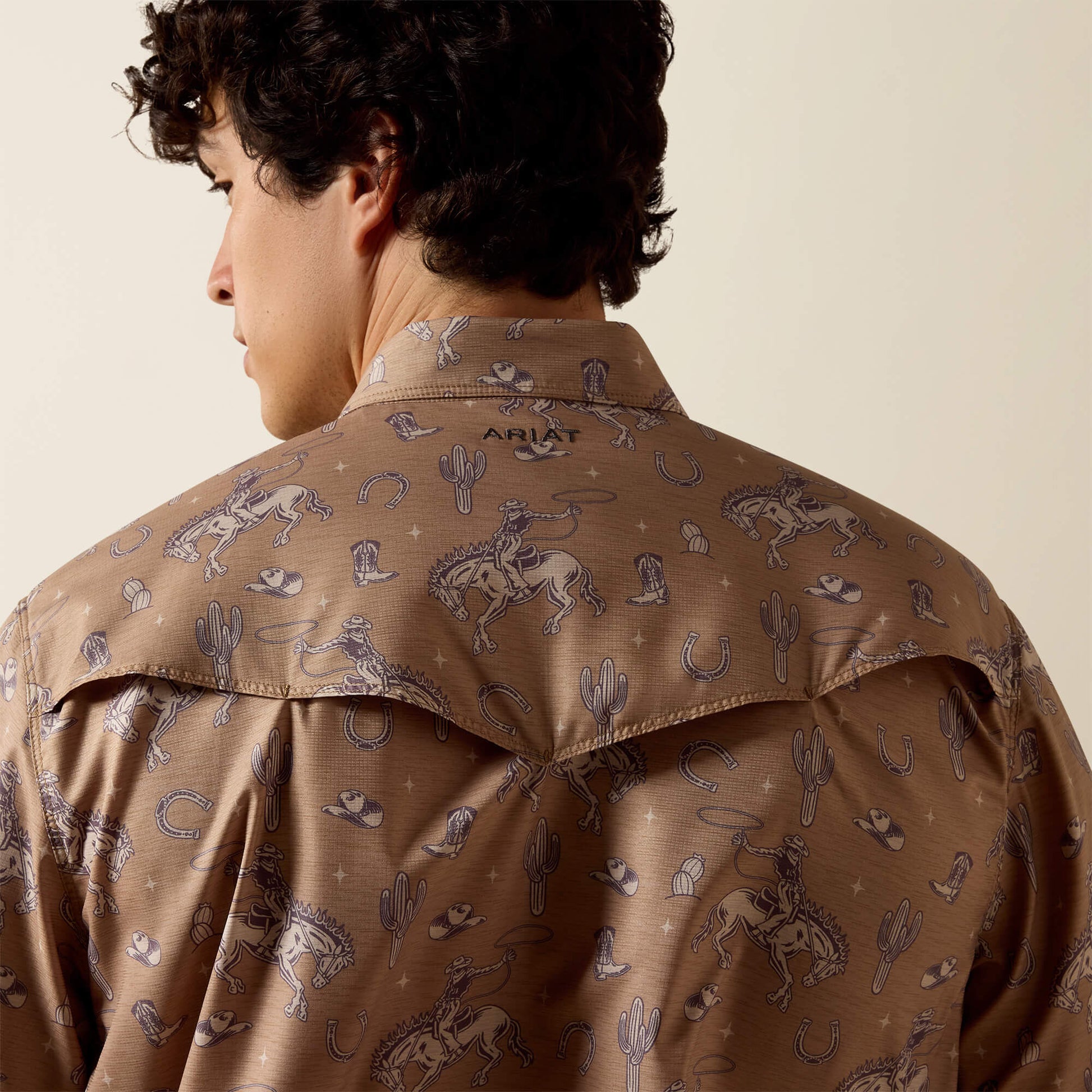 Ariat Printed VentTEK Western Fitted Snap Shirt