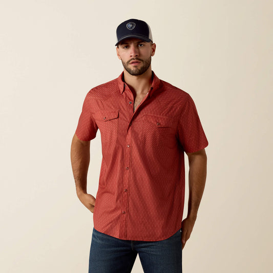 Ariat Printed VentTEK Western Fitted Snap Shirt